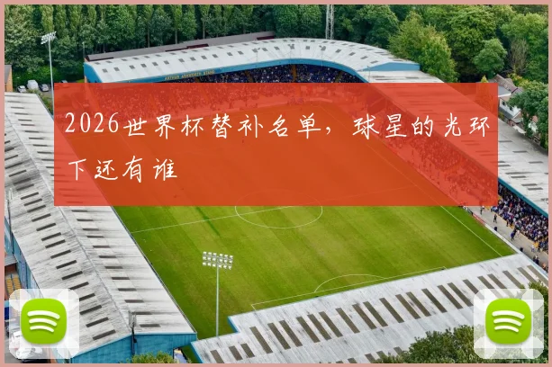 2026世界杯替补名单，球星的光环下还有谁